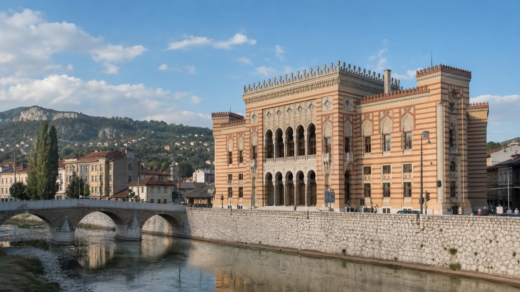 AI-generated editorial image for the Bosnia and Herzegovina Pension System