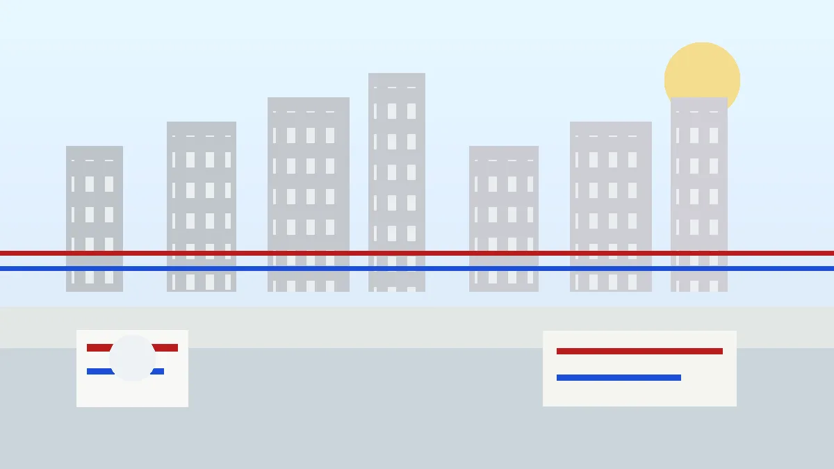 Image raster éditoriale de l'architecture civique de Prague pour le système de retraite tchèque