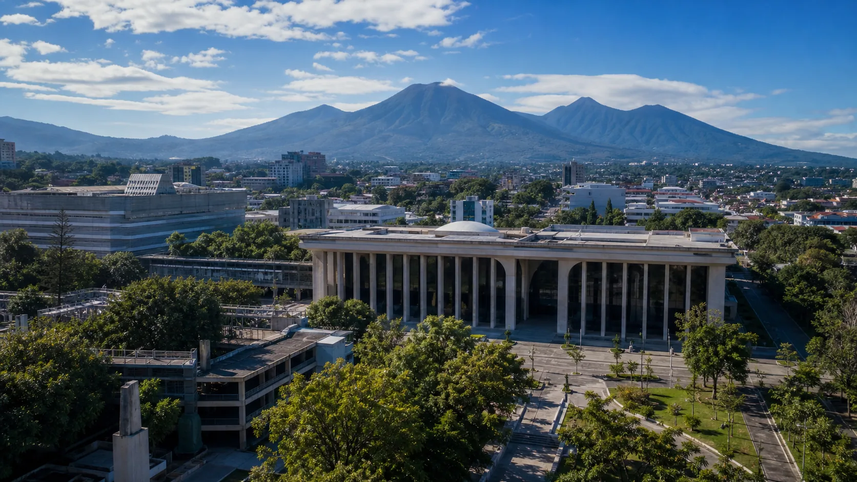 AI-generated editorial image for the Salvadoran Pension System