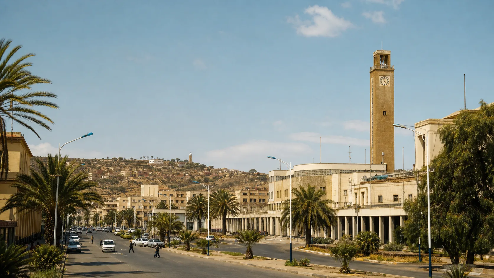 AI-generated editorial image for the Eritrean Pension System
