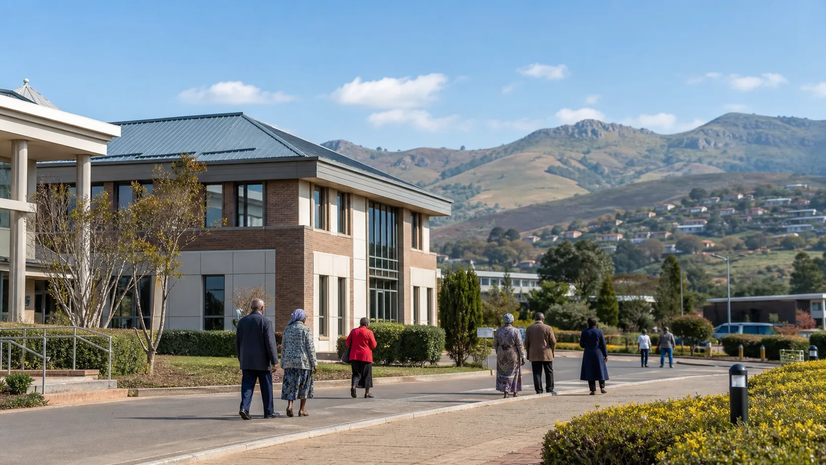 AI-generated editorial image for the Eswatini Pension System