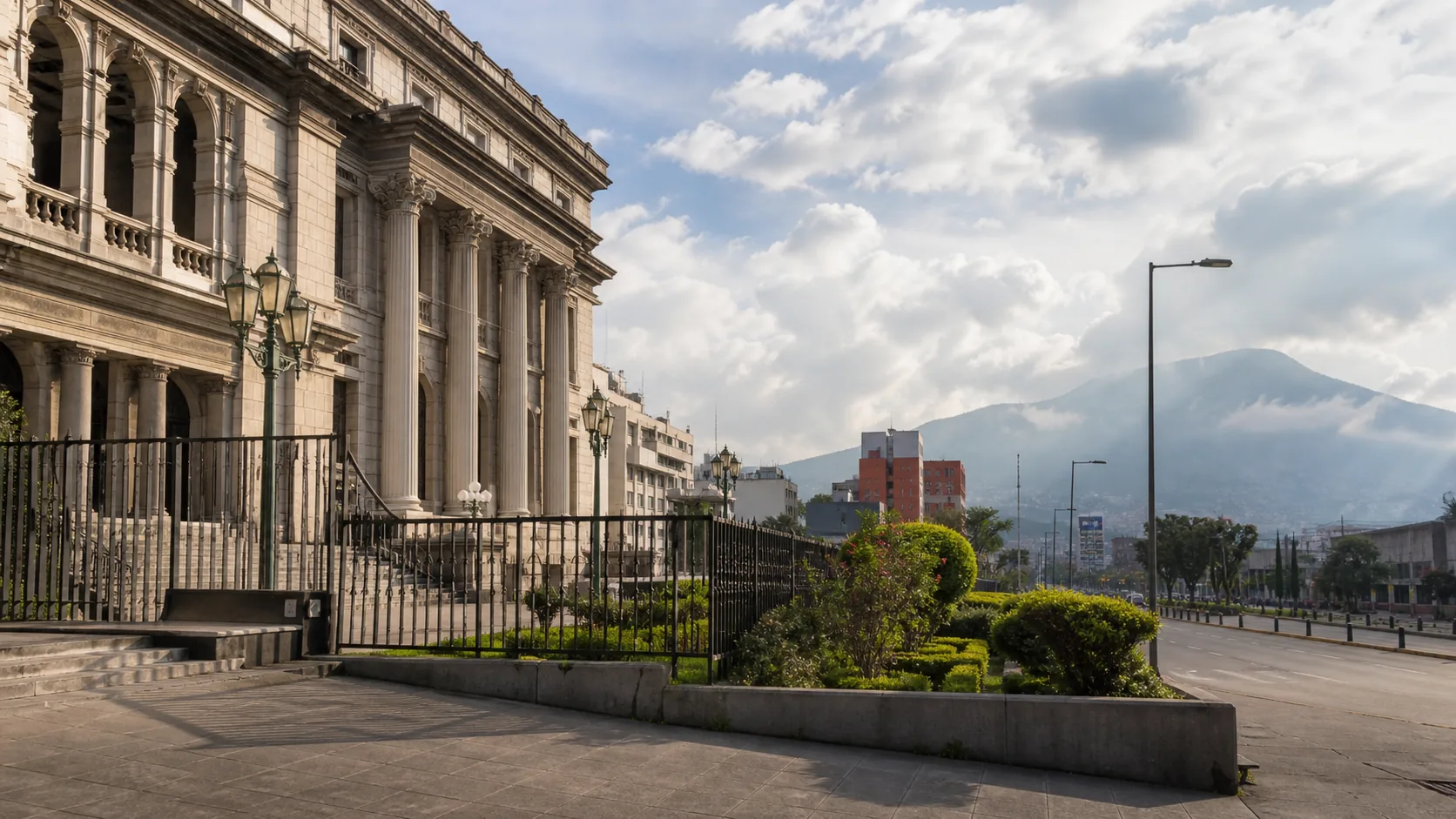 AI-generated editorial image for the Guatemalan Pension System