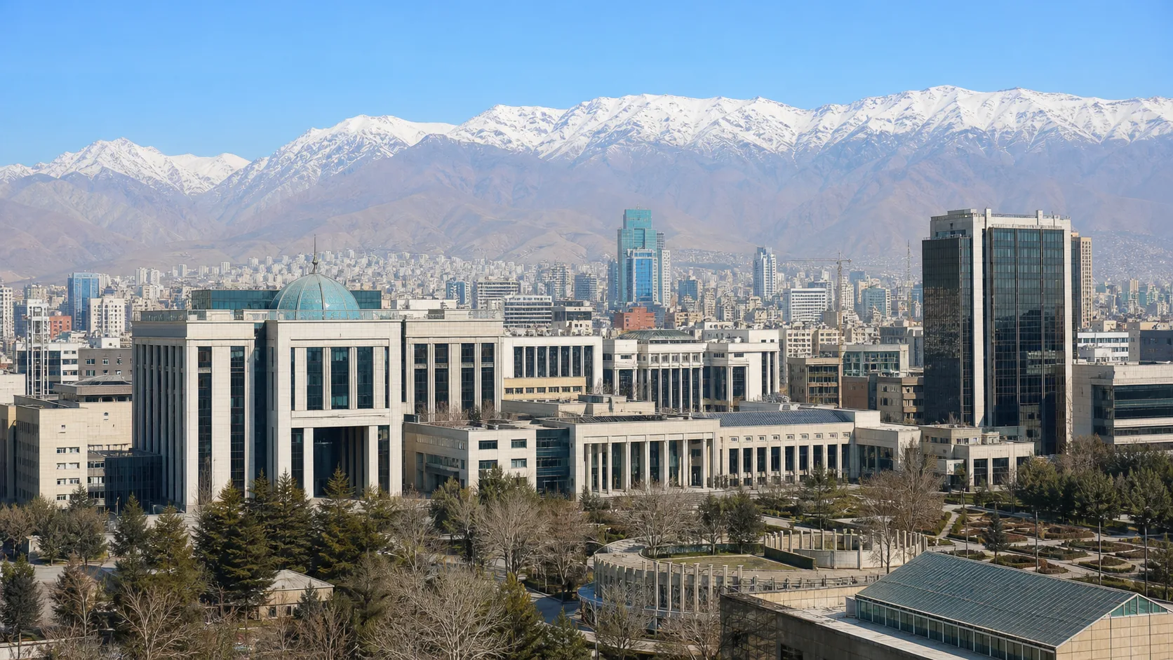 AI-generated editorial image for the Iranian Pension System