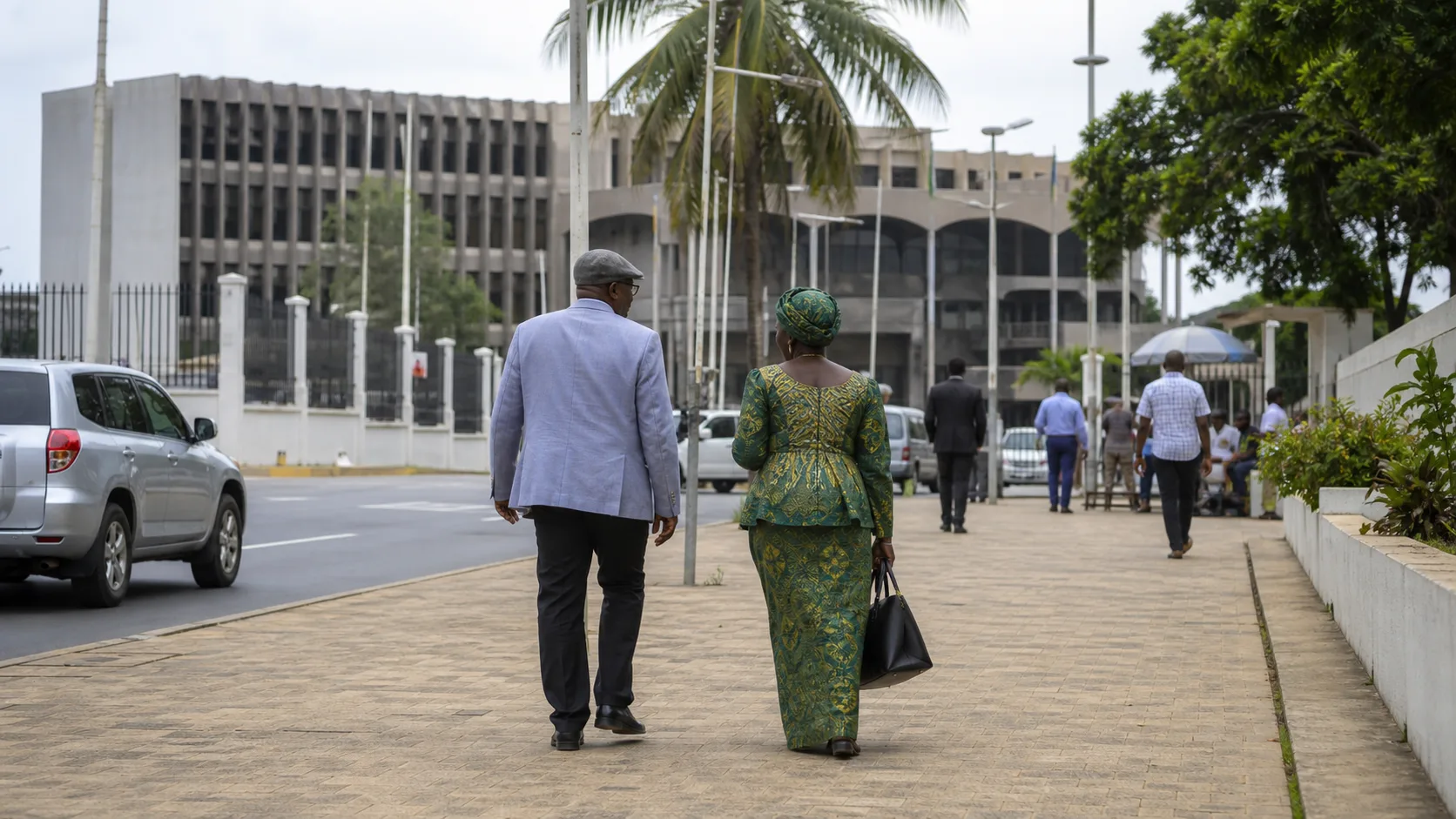 AI-generated editorial image for the Liberian Pension System