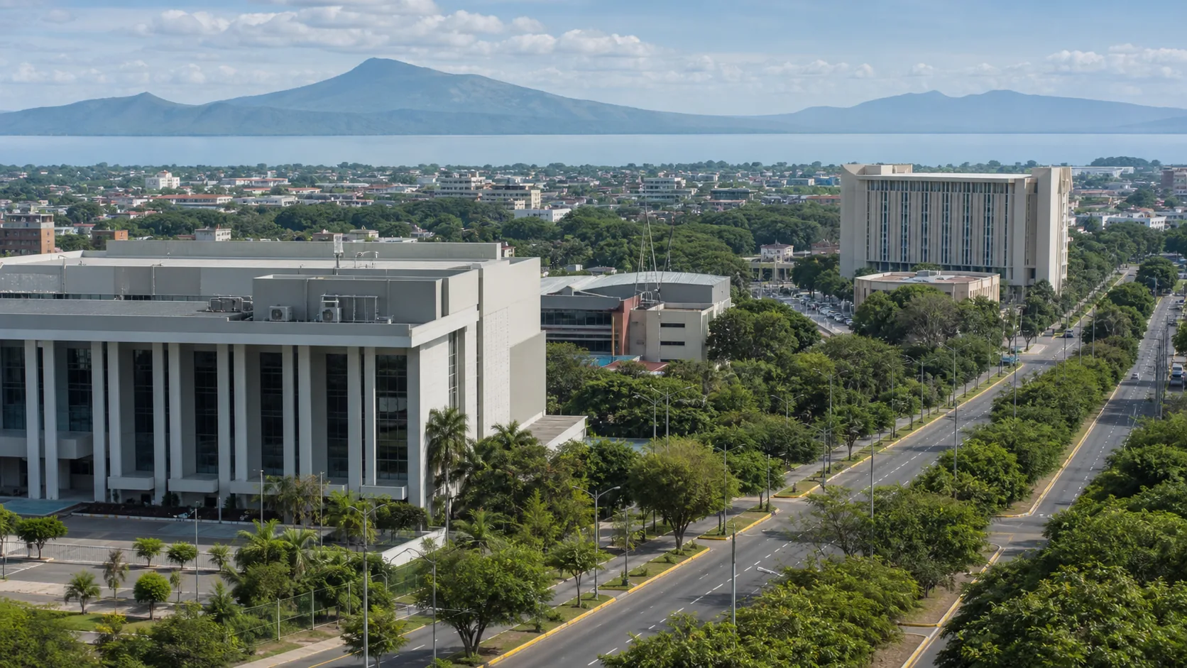 AI-generated editorial image for the Nicaraguan Pension System