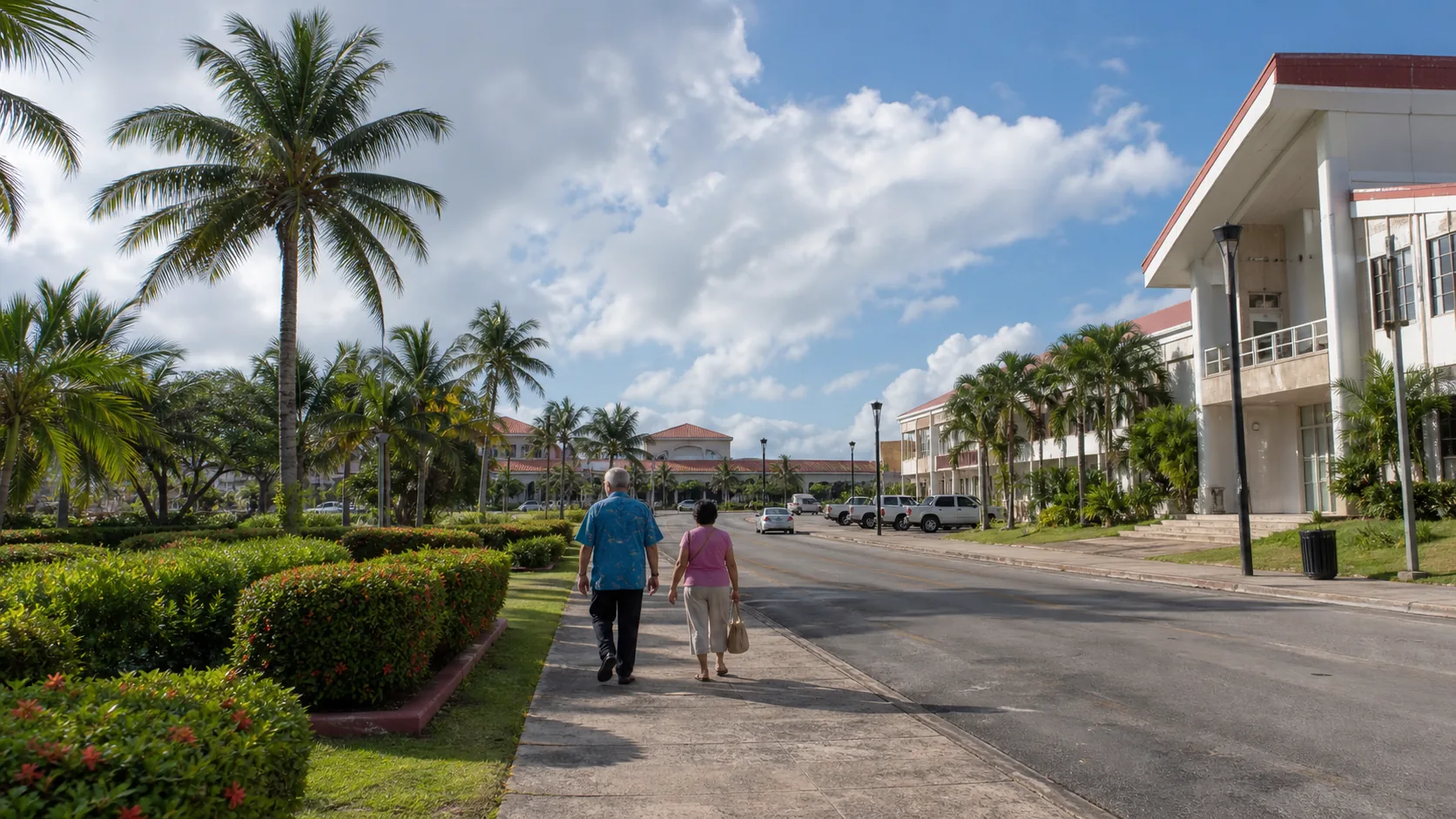 AI-generated editorial image for the Northern Mariana Islands pension system
