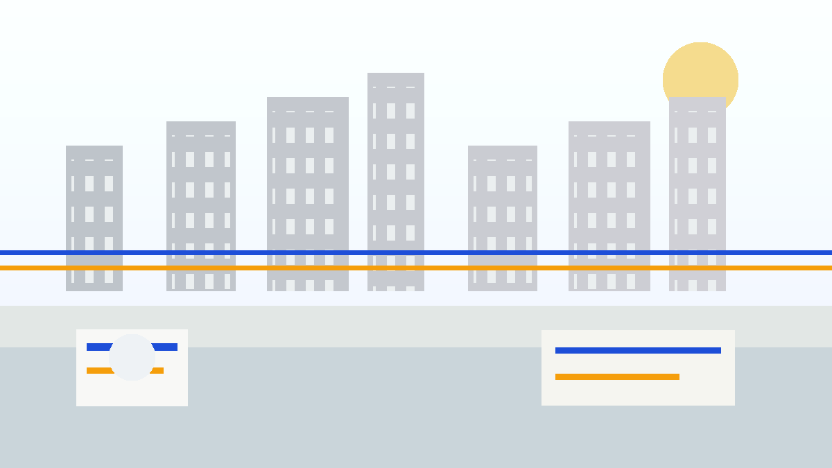 Editorial raster image of Bucharest civic architecture for the Romanian pension system