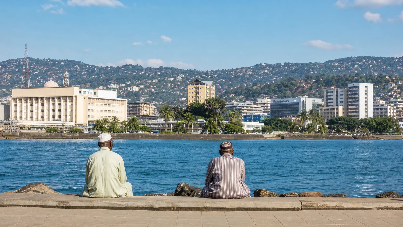 AI-generated editorial image for the Sierra Leonean Pension System