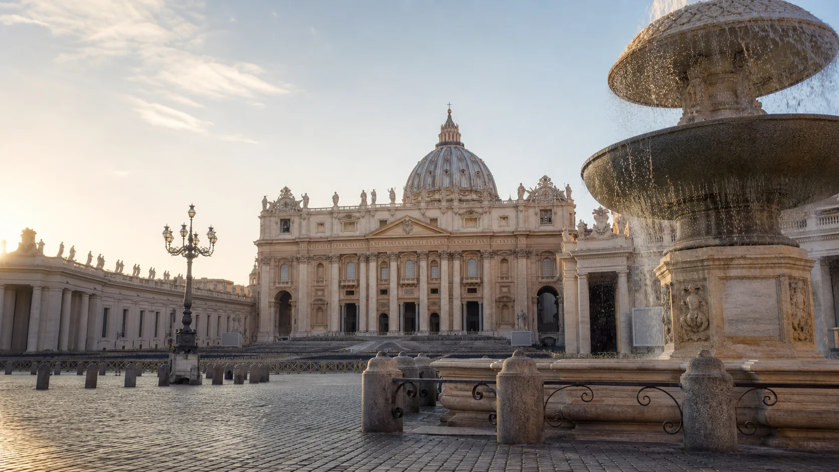 Editorial raster image of Vatican civic architecture for the Vatican City pension system