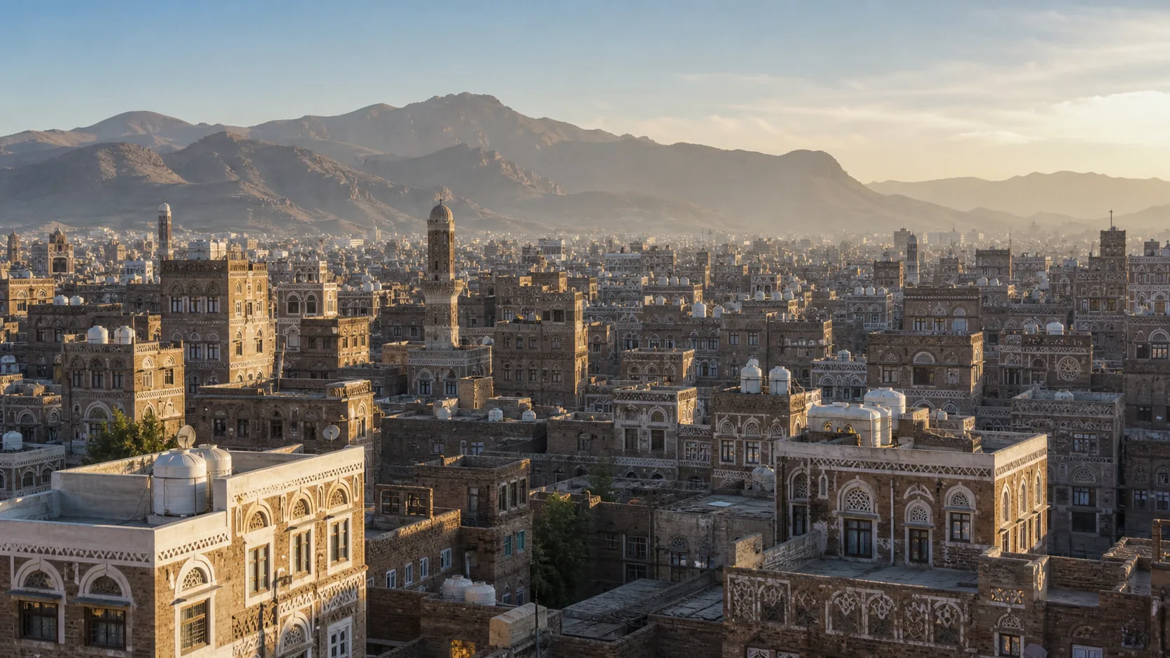 AI-generated editorial image for the Yemen pension system